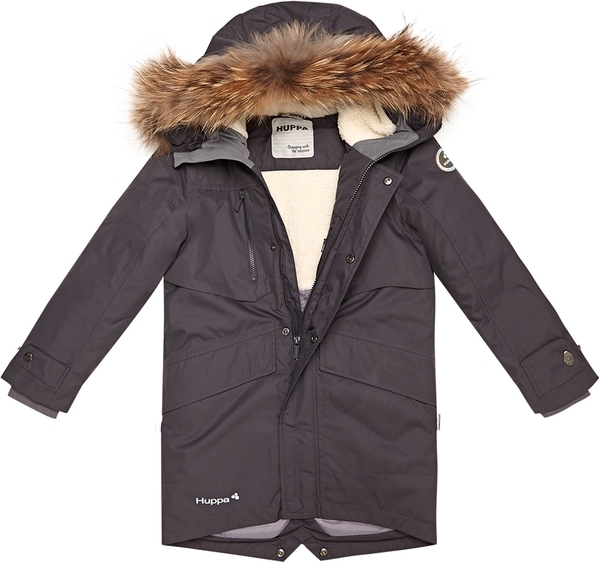 Парка Huppa David 1, р.152, темно-серый (12270120-00018-152) - Pampik - 2