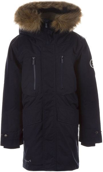 Парка Huppa David, р.116, темно-синий (12270020-00086-116) - Pampik - 3