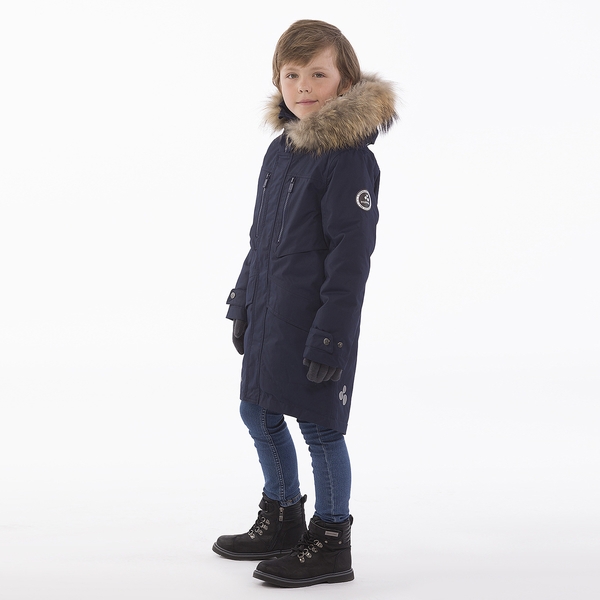 Парка Huppa David 1, р.116, темно-синий (12270120-00086-116) - Pampik - 4