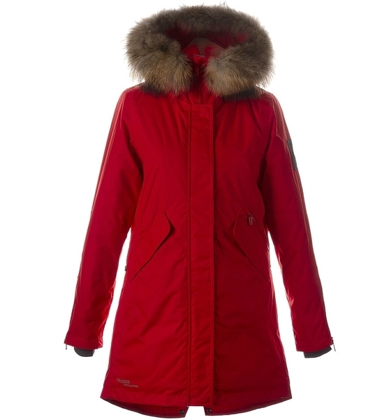 Парка Huppa Vivian 1, р.S, красный (12498120-70004-00S) - Pampik - 2