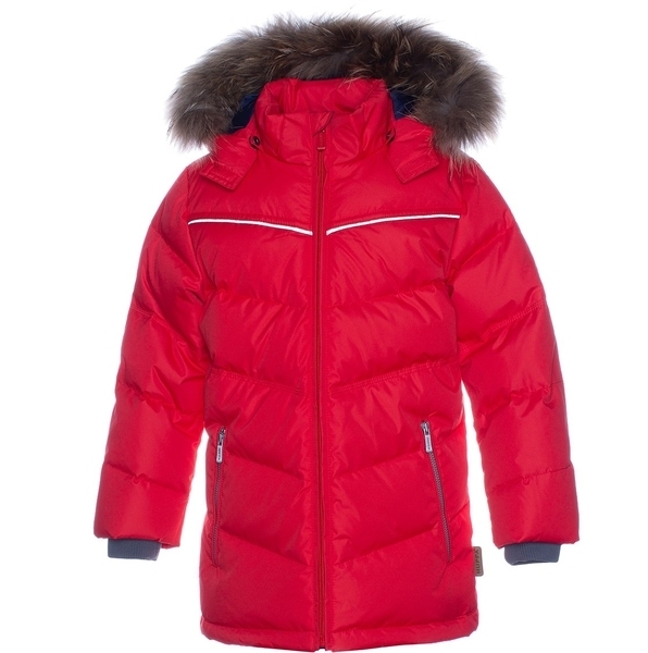 Куртка-пуховик Huppa Moody 1, р.140, червоний (17470155-70004-140) - Pampik