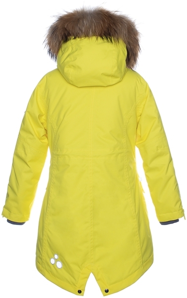 Термопальто Huppa Vivian 1, р.140, желтый (12490120-70002-140) - Pampik - 3