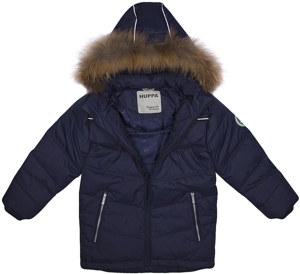 Куртка-пуховик Huppa Moody 1, р.146, темно-синій (17470155-00086-146) - Pampik - 7