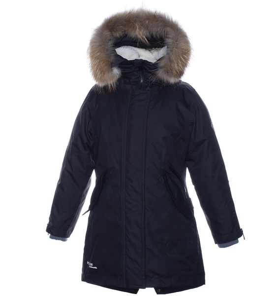 Термопальто Huppa Vivian 1, р.152, черный (12490120-00009-152) - Pampik