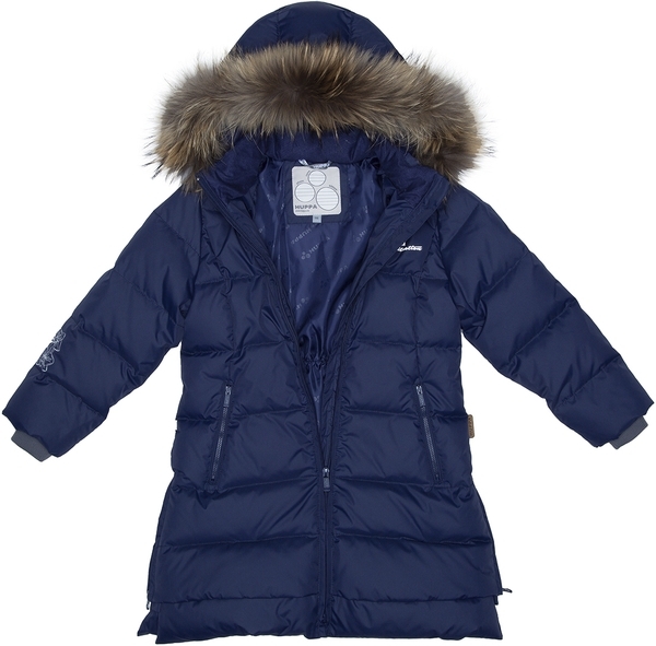 Пальто-пуховик Huppa Parish, р.146, темно-синий - Pampik - 10