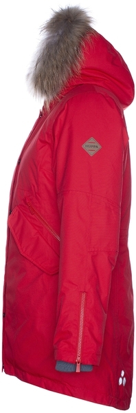 Термопальто Huppa Vivian 1, р.140, красный (12490120-70004-140) - Pampik - 4