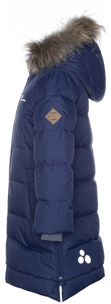 Пальто-пуховик Huppa Parish, р.134, темно-синий - Pampik - 5