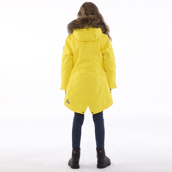 Термопальто Huppa Vivian 1, р.152, жовтий (12490120-70002-152) - Pampik - 5