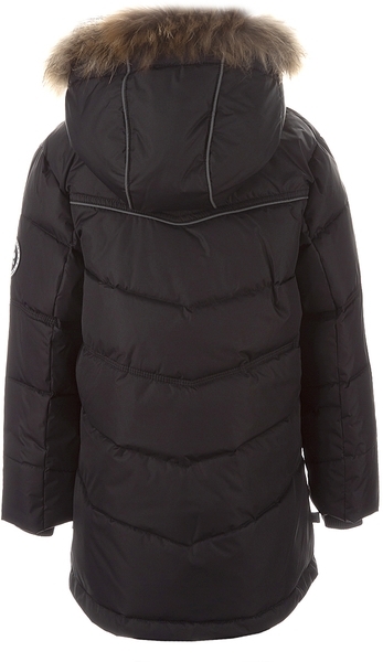 Куртка-пуховик Huppa Moody 1, р.134, темно-сірий - Pampik - 3