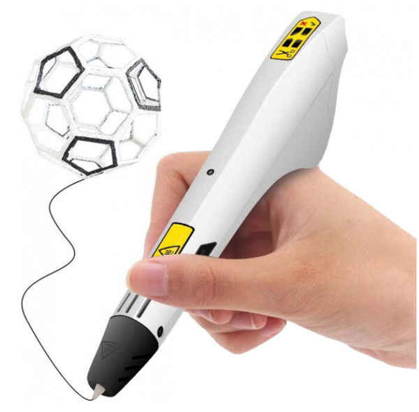 3D-ручка Dewang D9, білий (D_9_WHITE) - Pampik