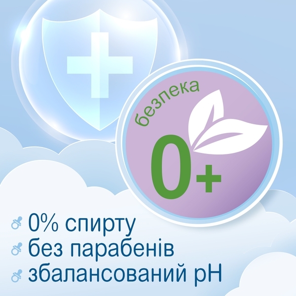 Вологі серветки Smile Baby Antibacterial з клапаном, 60 шт. - Pampik - 2