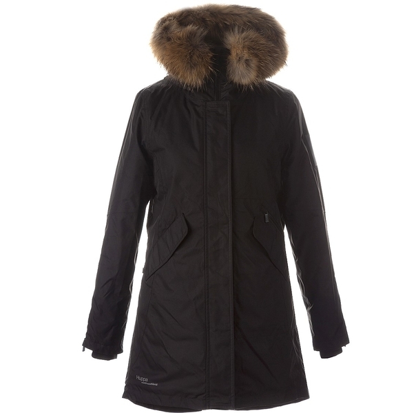 Парка Huppa Vivian 1, р.XS, черный (12498120-00009-0XS) - Pampik