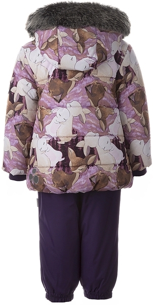 Термокомплект Huppa Belinda 1, р.104, фиолетовый с бордовым - Pampik - 2