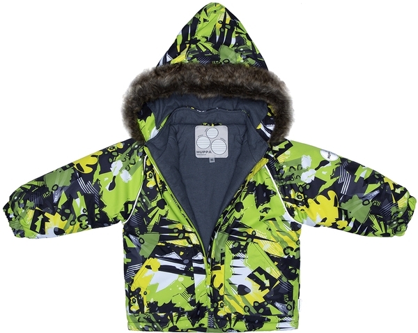 Термокомплект Huppa Avery, р.98, салатовий з темно-синім (41780030-02547-098) - Pampik - 5