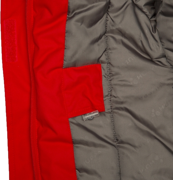 Термокуртка Huppa Mona 1, р.134, красный (12200230-70004-134) - Pampik - 6