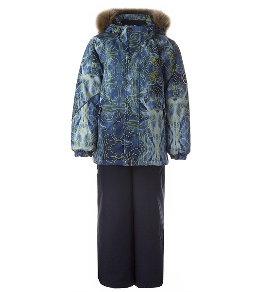 Термокомплект Huppa Dante 1, р.110, темно-синий (41930130-02955-110) - Pampik