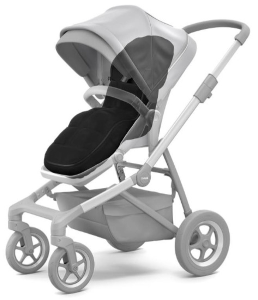 Подарок. Конверт Thule Foot Muff City, черный (TH 11000304) - Pampik - 2