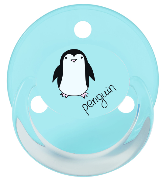 Латексна кругла пустушка Baby-Nova, 0+, 2 шт., Блакитний (3966371) - Pampik - 2