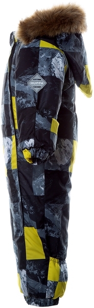 Термокомбінезон Huppa Keira, р.80, жовтий з сірим (31920030-02002-080) - Pampik - 3