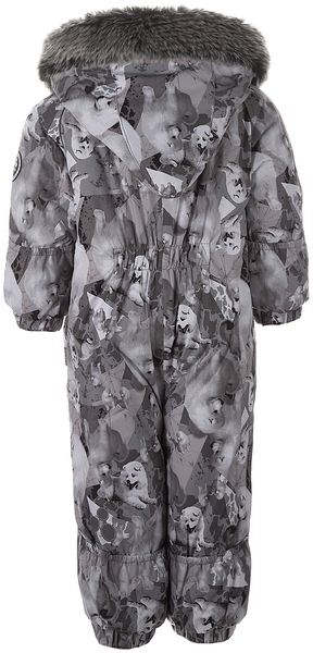 Термокомбінезон Huppa Reggie 1, р.80, світло-сірий (36020130-02628-080) - Pampik - 2