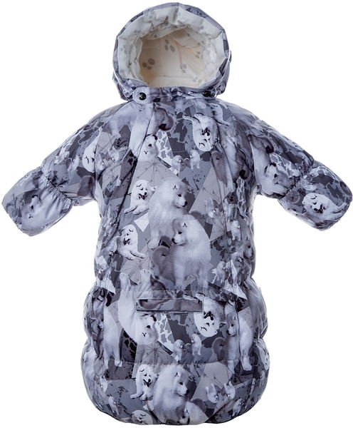 Конверт пухову Huppa Emily, р.62, світло-сірий (32010055-02628-062) - Pampik