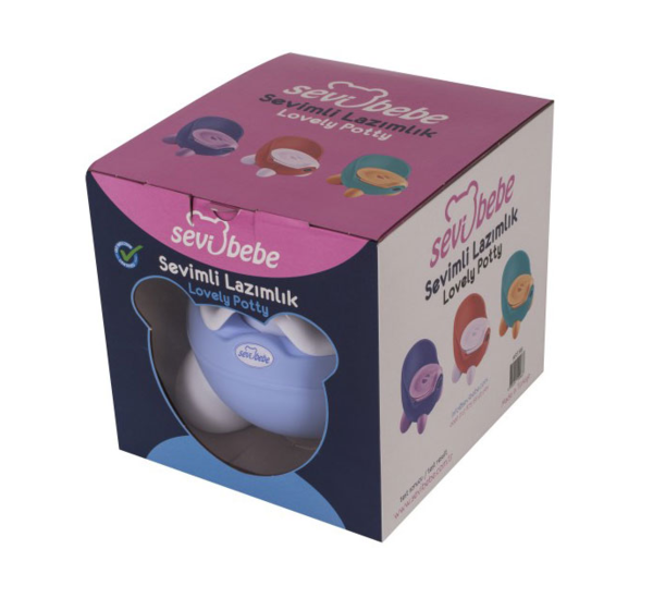 Горщик-стільчик Sevi Bebe, блакитний (66-1) - Pampik - 5