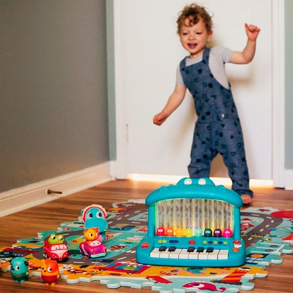 Музыкальная игрушка Battat Гиппофон, бирюзовый (LB1650Z) - Pampik - 7