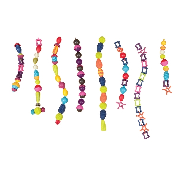 Набір для виготовлення прикрас Battat Поп-Арт, в банці, 150 деталей (BX1373Z) - Pampik - 4