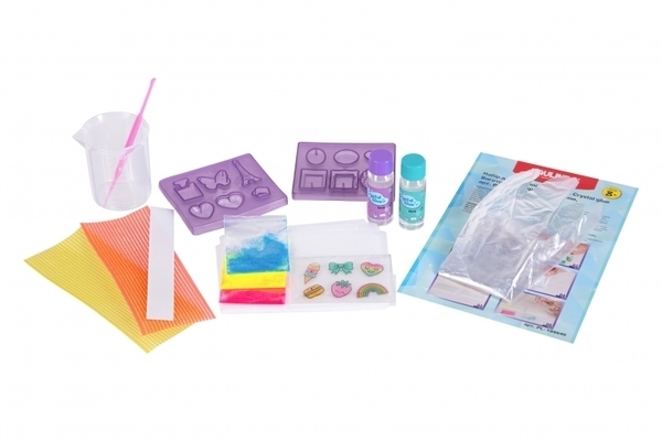 Набір для творчості Paulinda Crystal glue DIY Брошка 12 в 1 (PL-199640) - Pampik - 2