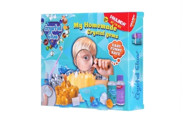 Набір для творчості Paulinda Crystal glue DIY Кристали 5 в 1 (PL-199615) - Pampik