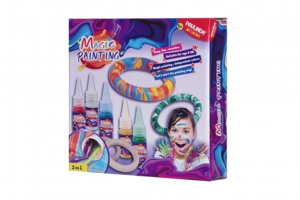 Набор для творчества Paulinda Magic painting Волшебное рисование: браслеты 2 в 1 (PL-199007) - Pampik