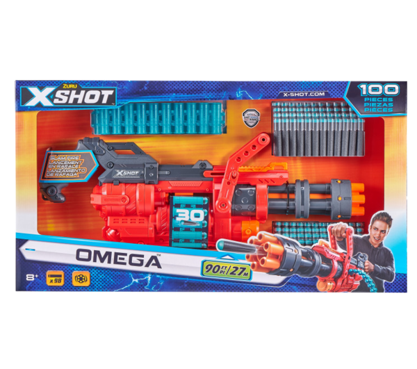 Скорострельный бластер Zuru X-Shot Excel Omega (36430Z) - Pampik - 3