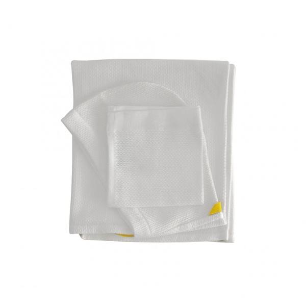 Комплект рушників Ekobo Bambino Baby Hooded Towel and Wash Cloth Set, 100х60 см + 30х30 см, сірий (73276) - Pampik