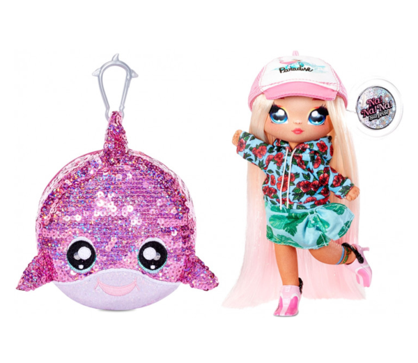 Ігровий набір з лялькою Na! Na! Na! Surprise Sparkle S3 W1 Кріста Сплаш, з аксесуарами (573760) - Pampik