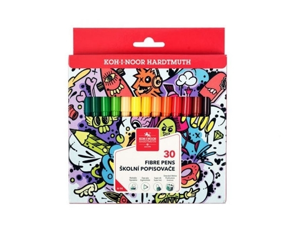 Фломастери Kite Teenage, 30 шт. (771002/30) - Pampik