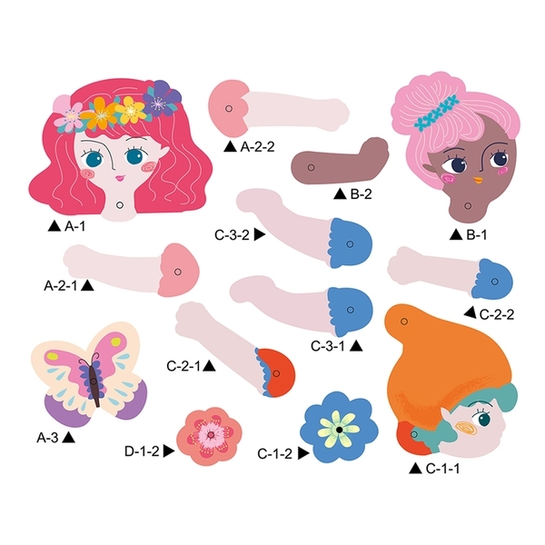 Набор для творчества скретч-арт Avenir Эльфы в саду (CH191682) - Pampik - 4