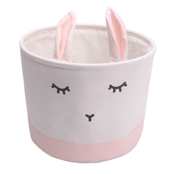 Кошик текстильний кругла Handy Home Зайка, 32х25 см (CEW-02) - Pampik