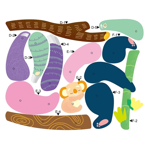 Набор для творчества скретч-арт Avenir Лесные животные (CH191685) - Pampik - 11