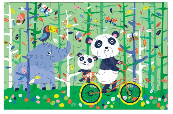 Пазл Avenir Пандочка, 28 шт. (PZ195050) - Pampik - 3