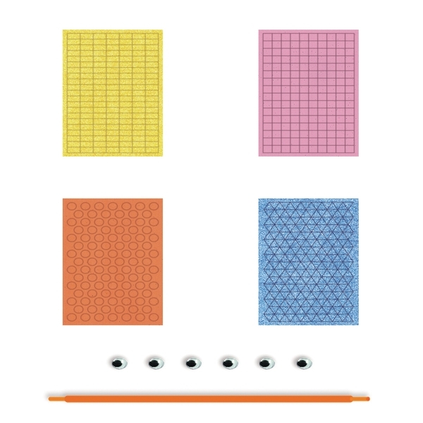 Набір для творчості Avenir Аплікація-мозаїка Динозаври, 600 елементів (CH191594) - Pampik - 5