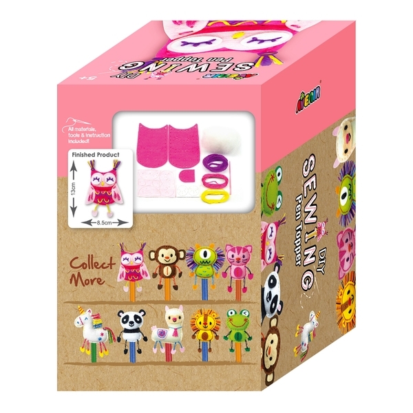 Набір для творчості Avenir Шиття Топпер для ручки Сова (CH191699) - Pampik - 2