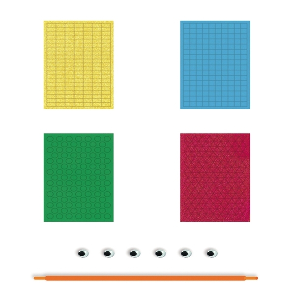 Набір для творчості Avenir Аплікація-мозаїка Машини, 600 елементів (CH191595) - Pampik - 8