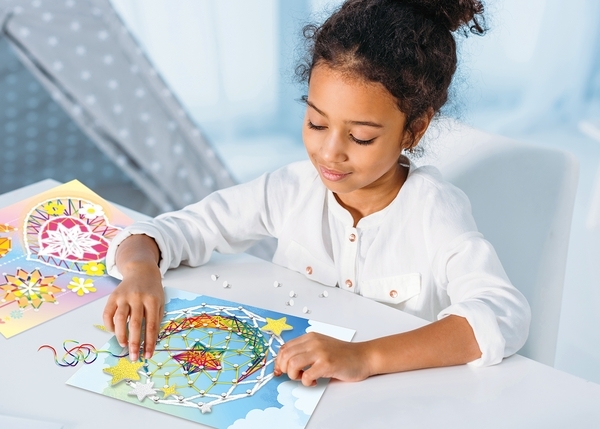 Набір для творчості Avenir Стрінг-арт Ловець снів, 2 картини (CH191712) - Pampik - 6