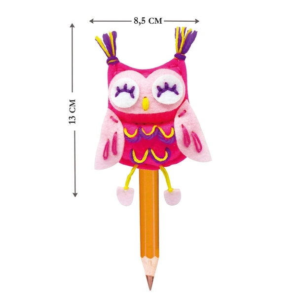 Набір для творчості Avenir Шиття Топпер для ручки Сова (CH191699) - Pampik - 4