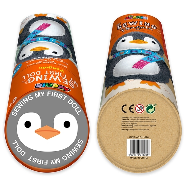 Набор для творчества Avenir Шитье игрушки Пингвин (CH1626) - Pampik - 3