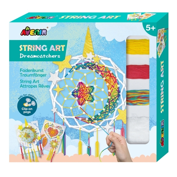 Набір для творчості Avenir Стрінг-арт Ловець снів, 2 картини (CH191712) - Pampik
