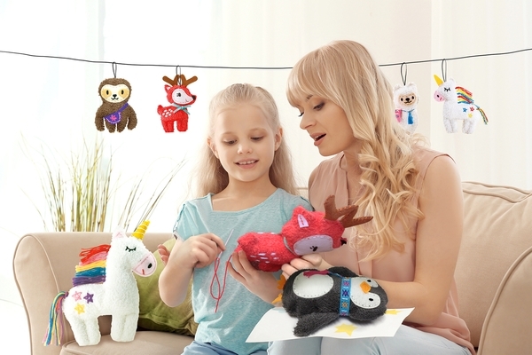 Набор для творчества Avenir Шитье игрушки Лань (CH1625) - Pampik - 9