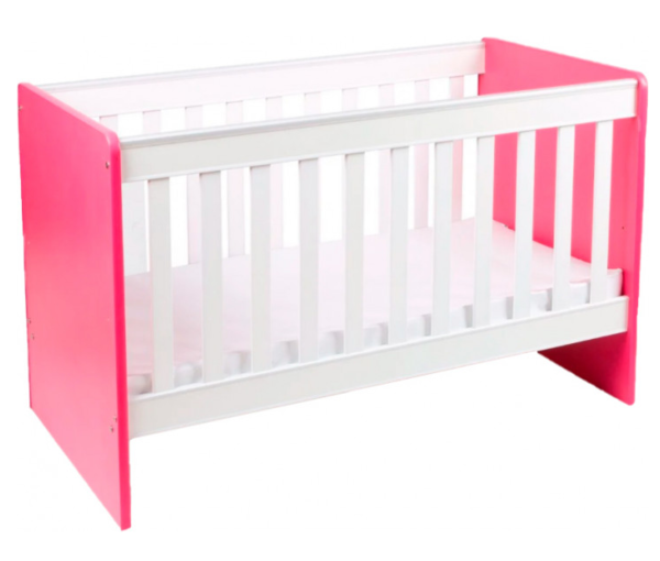 Дитяче ліжко Ommi Color, малиновий (00-00303673) - Pampik