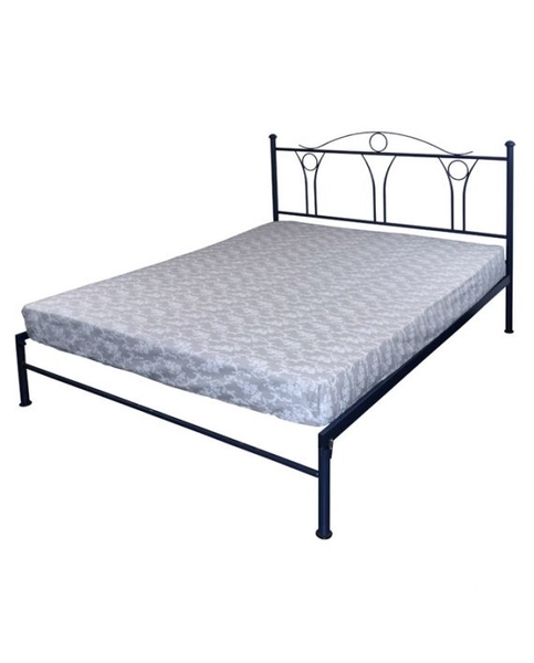 Простирадло Руно, бязь, 200х180 см, сірий (504.114У_сірій вензель) - Pampik