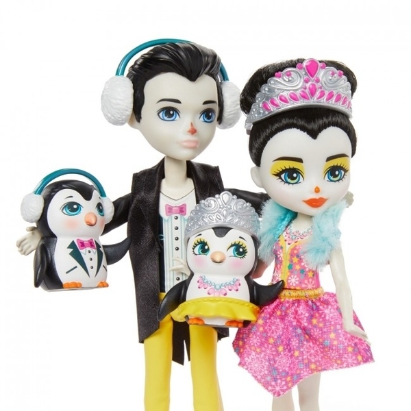 Набір ляльок Enchantimals Пінгвіни-фігуристи (GJX49) - Pampik - 9